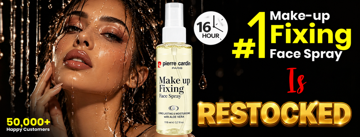 Glossy Fixing Spray Beauty Campaign