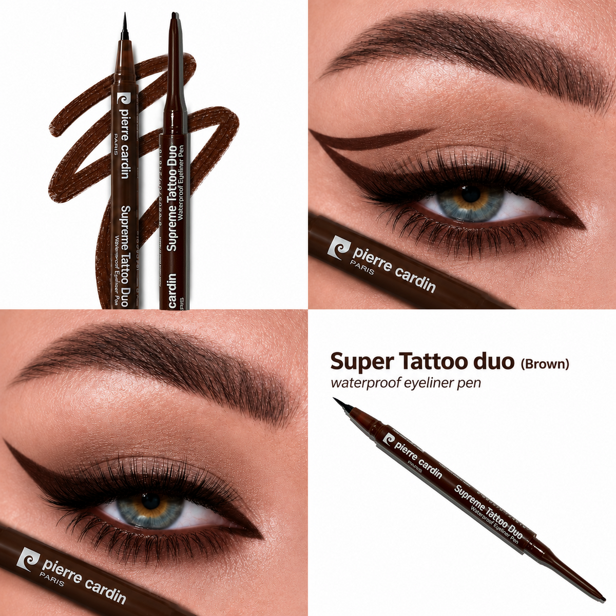 Super Tattoo Duo Waterproof Eyeliner Pen