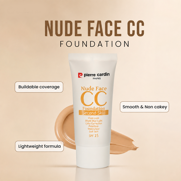 Nude Face CC SPF15 Foundation 30ml